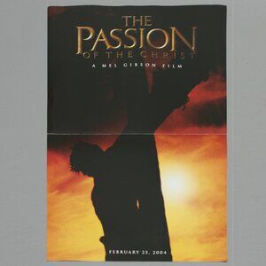2004 The Passion of The Christ 11 x 17 Jesus Film Promo Mel Gibson Movie Poster